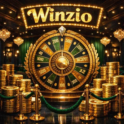 Welcome bonus wheel and VIP casino perks