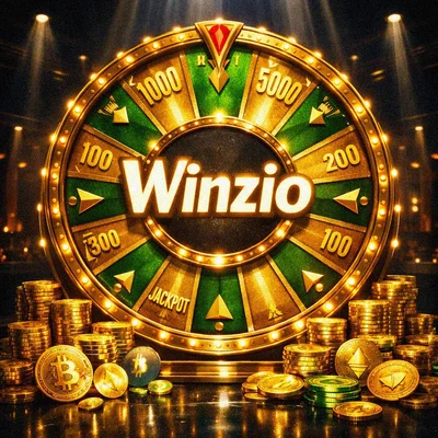 Welcome bonus wheel and crypto prizes